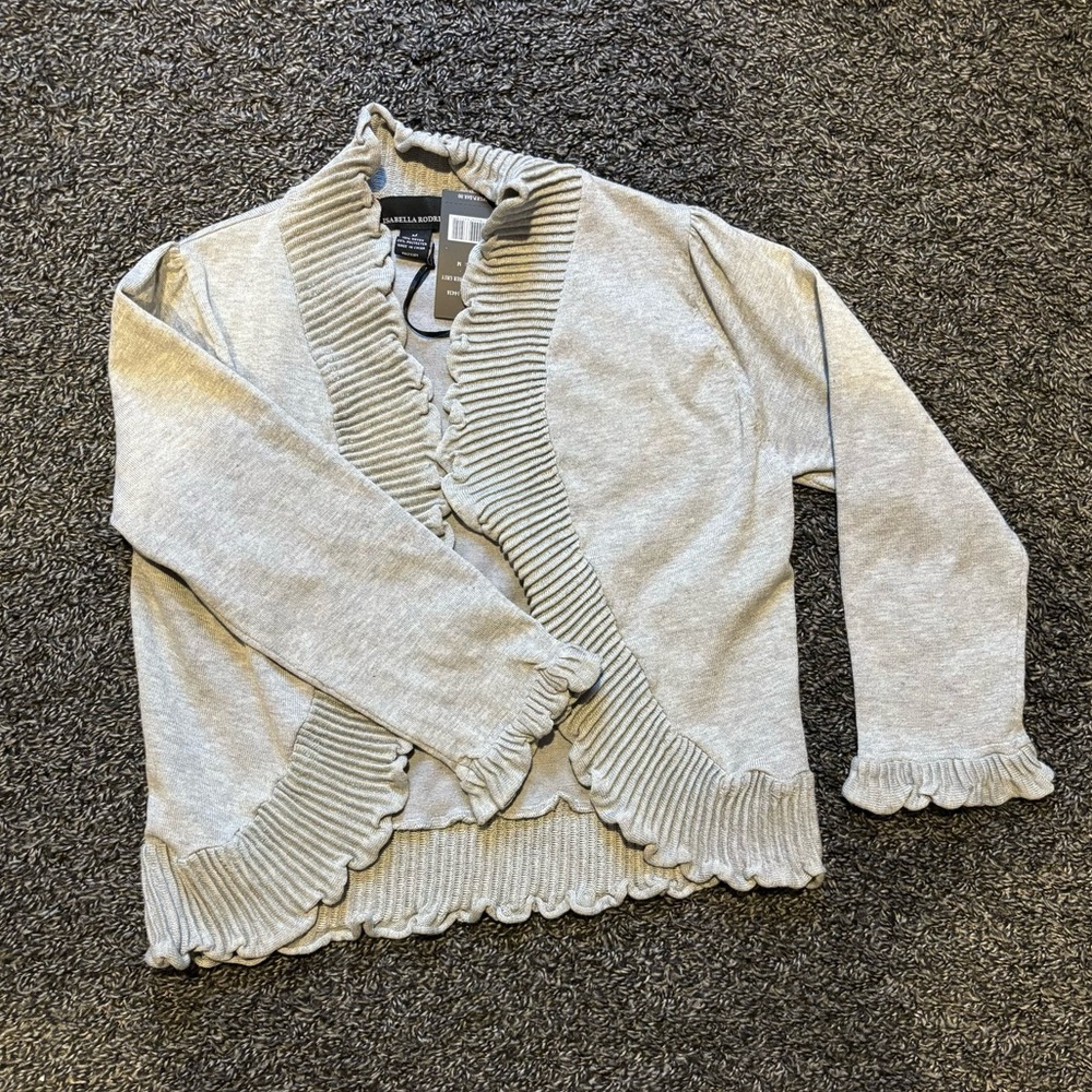 Isabella Rodriguez Open Front Cardigan